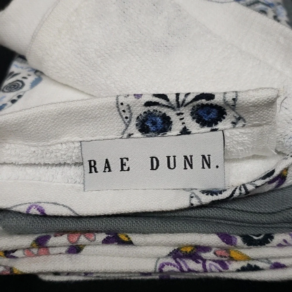 Rae Dunn Sugar Skull 3-piece Kitchen Towels Set